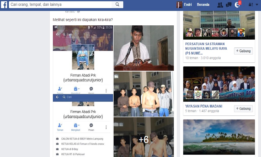 Anak Masjid yang Memainkan Salat