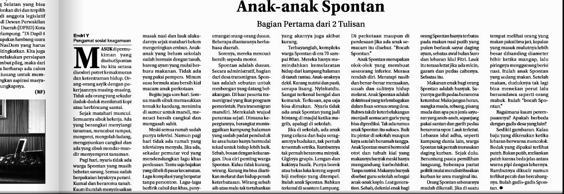 Anak Republik Spontan